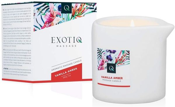 Массажная свеча Exotiq Massage Candle Vanilla 200g