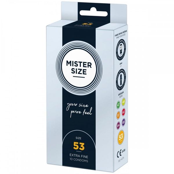 Презервативы Mister Size 53mm pack of 10