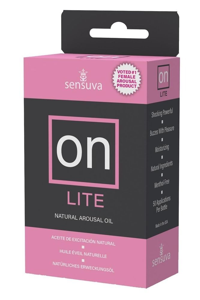 Жидкий вибратор Sensuva On LITE Arousal Oil, 5 мл