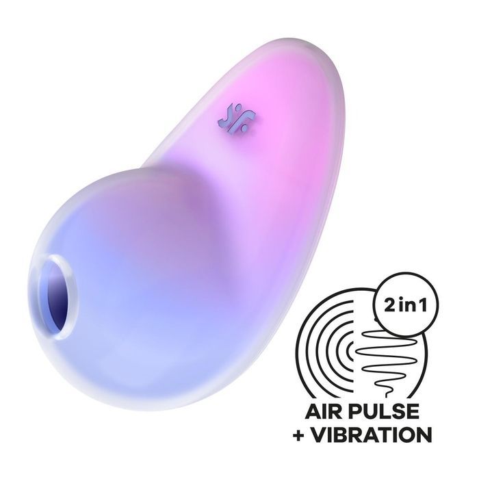 Вакуумный стимулятор клитора Satisfyer Pixie Dust, фиолетово-розовый