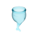 T360902 Менструальные чаши SATISFYER FEEL SECURE MENSTRUAL CUP LIGHT BLUE