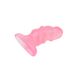 Рифленная анальная пробка Chisa Hi-Rubber Raging Mini Plug Pink