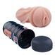 Мастурбатор реалистичный с вакуумом Pretty Love Masturbator Vacuum Cup, в колбе, 18 х 7 см