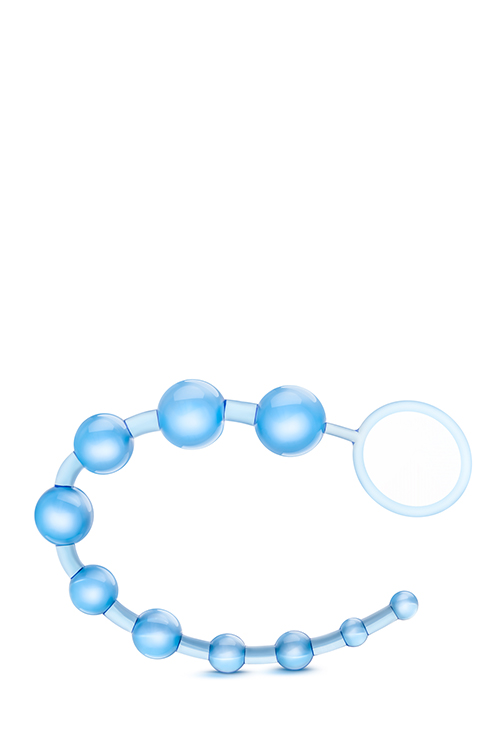 T330754 анальний ланцюжок B yours BASIC BEADS BLUE