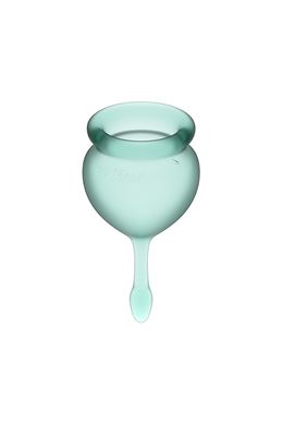 T360103 менструальні чаші SATISFYER FEEL GOOD MENSTRUAL CUP GREEN