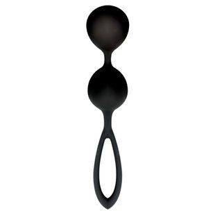 Вагінальні кульки Toyz4Lovers Blackberries Pussy, чорні, 17 &times; 3 см