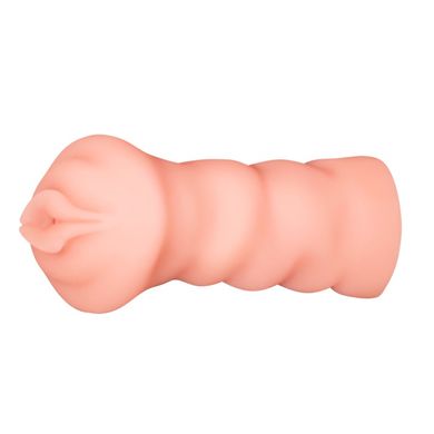 Мастурбатор вагина реалистичный бежевый, 13.5 х 8 см