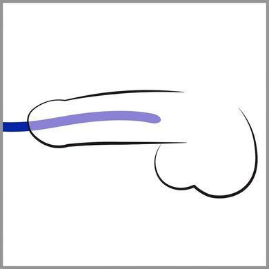 Стимуляторы уретры You2Toys Silicone Dilator Set волнообразной формы, синие, 3 шт.