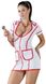 Платье медсестры сексуальное Cottelli Colection Nurse Dress, M, белое