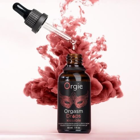 Збудливі краплі для клітора Orgie Orgasm Drops kissable "ЯБЛОКО та КОРИЦЯ", 30 мл