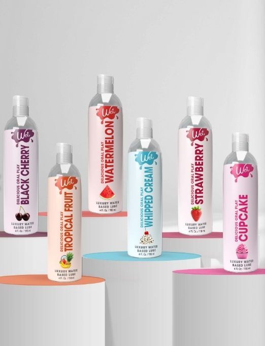Лубрикант со вкусом арбуза Wet Watermelon с согревающим эффектом, 118 мл