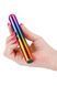 Елегантний хромований вібратор NS Novelties Chroma Rainbow райдужний, Large