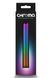 Елегантний хромований вібратор NS Novelties Chroma Rainbow райдужний, Large