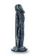 Фалоімітатор реалістичний Blush Jet Ebony з присоскою, чорного кольору, 16.5 см