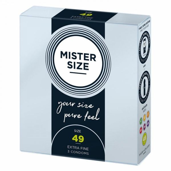 Презервативы Mister Size 49mm pack of 3