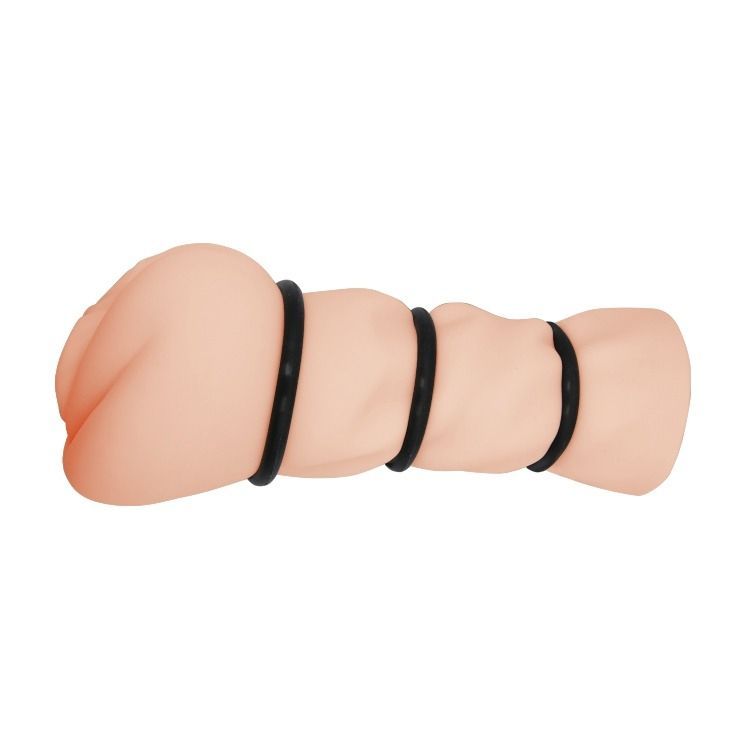 Мастурбатор вагина с кольцами - Crazy Bull Masturbator Pocket Pussy