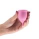 Менструальная чаша, Crushious Minerva розовая 5.5 х 3.8 см, размер XS