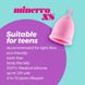 Менструальная чаша, Crushious Minerva розовая 5.5 х 3.8 см, размер XS