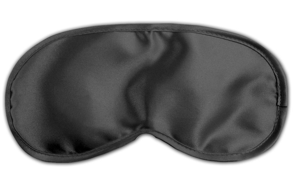 Маска атласная Pipedream Fetish Fantasy Series SATIN LOVE черная