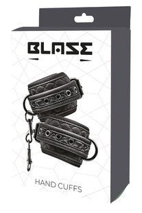 Наручники без ланцюжка стьобані Dream Toys Blaze Handcuff чорні
