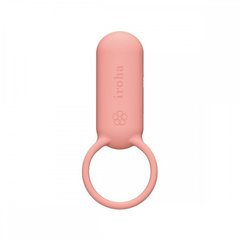 Эрекционное кольцо с вибрацией SVR Iroha, силиконовое, розовое, 9 х 3.8 см