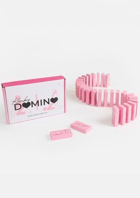 Игра для пар Secret Play Kinky Domino, 28 домино, розовая