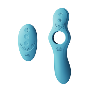 Смарт-вібратор для пар Zalo Jessica Set з Управлінням з телефону і пультом BLUE