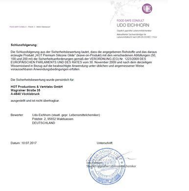 Лубрикант на силіконовій основі HOT Premium Silicone Glide, 50 мл