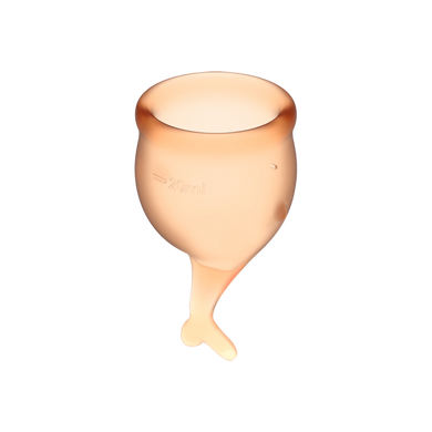 T360901 Менструальные чаши SATISFYER FEEL GOOD MENSTRUAL CUP ORANGE