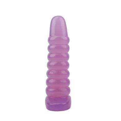 Большая анальная пробка Chisa Hi-Rubber Chubby Anal Plug Purple