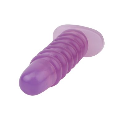 Велика анальна пробка Chisa Hi-Rubber Chubby Anal Plug Purple