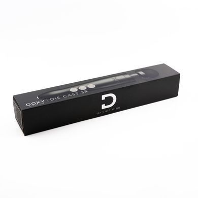 Масажер-мікрофон універсальний Doxy Die Cast 3R, чорний