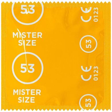 Презервативы Mister Size 53mm pack of 3
