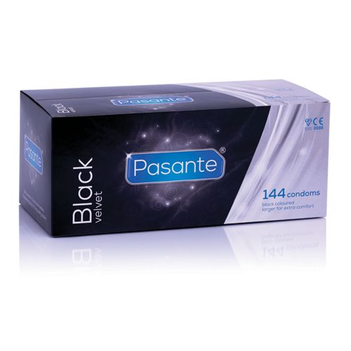 Презервативы Pasante Black Velvet condoms, 144 шт