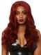 Женский длинный волнистый парик винно-красного цвета Leg Avenue, 68.5 см