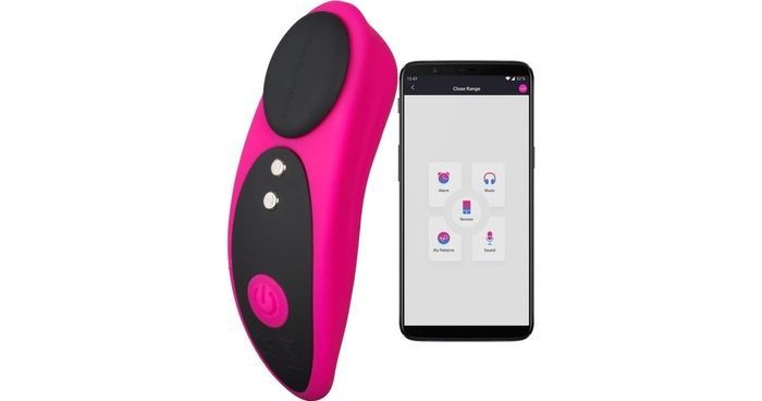 Вібратор у трусиках із функцією керування за допомогою смартфона Lovense Ferri