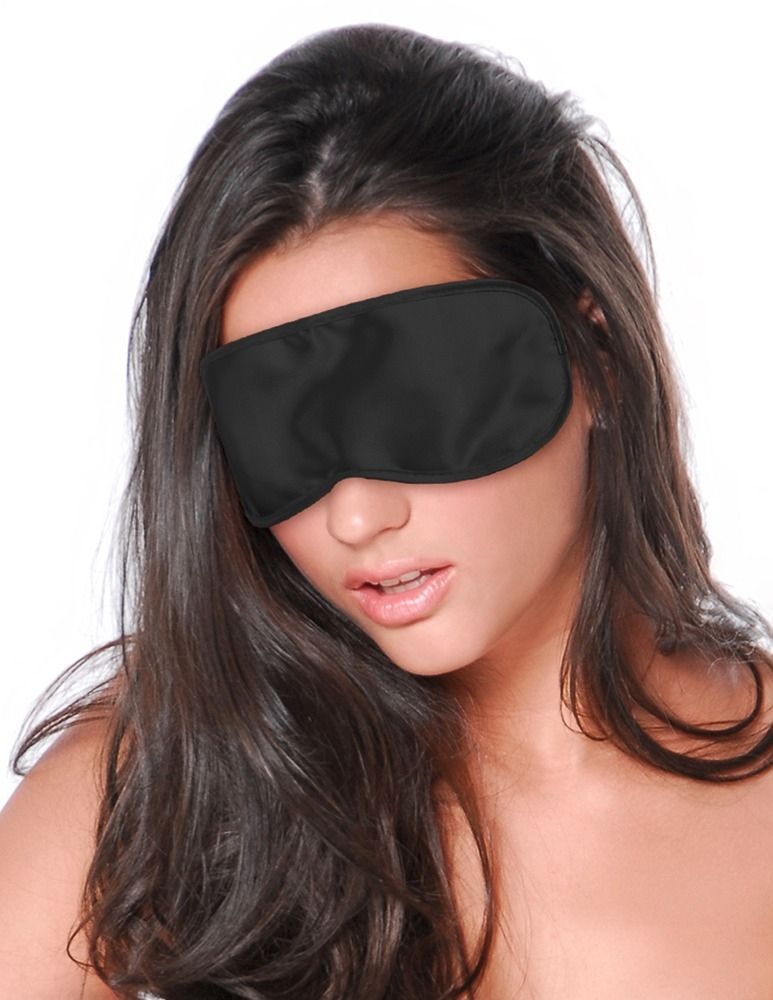 Маска атласная Pipedream Fetish Fantasy Series SATIN LOVE черная