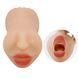 Мастурбатор с двумя входами Crazy Bull Zoey Soft Skin рот и вагина, 17 х 8.2 см
