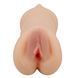 Мастурбатор с двумя входами Crazy Bull Zoey Soft Skin рот и вагина, 17 х 8.2 см