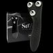 Вібратор для пар StiVi - The Real Threat Partner Vibrator - Black