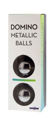 Металлические вагинальные шарики DOMINO METALLIC BALLS, SILVER