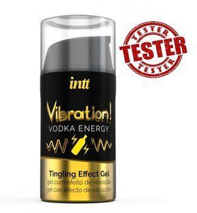ТЕСТЕР/Жидкий вибратор Intt Vibration Vodka Drink Energy (при покупке 10 ед., 1 тестер за 1 грн)