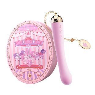 Вибратор&nbsp;для точки G с подключением к телефону ZALO Momoko Berry Violet