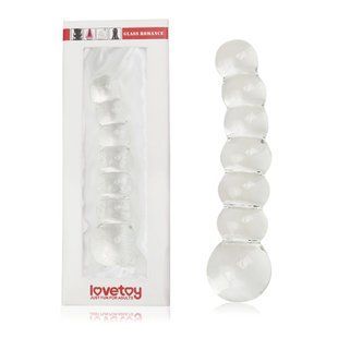 Фаллоимитатор стеклянный 6,8" Glass Romanc