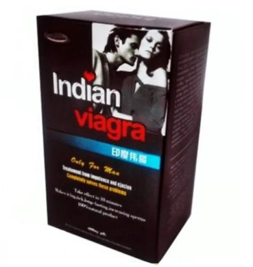Таблетки для потенції Indian Viagra (ціна за упаковку, 10 таблеток)