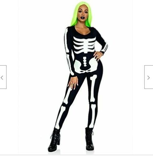 Костюм скелета Leg Avenue Womens Skeleton Bodysuit Halloween
