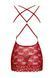 Сорочка&nbsp;Obsessive&nbsp;860-CHE-3&nbsp;chemise&nbsp;&&nbsp;thong&nbsp;red&nbsp;L/XL