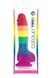 Фалоімітатор Веселка NS Novelties Colours Pride Edition на присосці