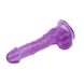 Фаллоимитатор на присоске фиолетовый Chisa Hi-Rubber 7.7