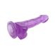 Фаллоимитатор на присоске фиолетовый Chisa Hi-Rubber 7.7
